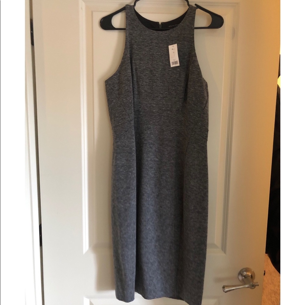 Banana Republic Grey Work Dress